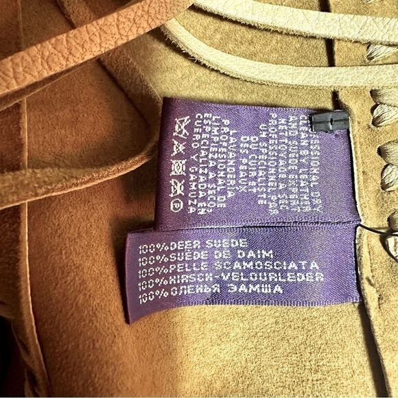 Ralph Lauren Collection ~ Spring 2011 Runway Deer Suede Leather Western Jacket - Picture 15 of 17